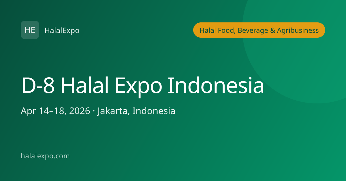 D-8 Halal Expo Indonesia