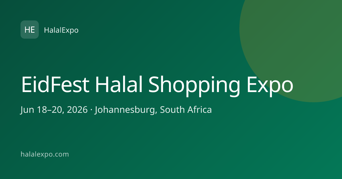 EidFest Halal Shopping Expo
