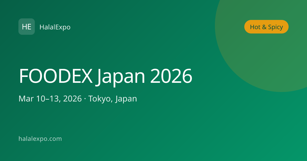 FOODEX Japan 2026