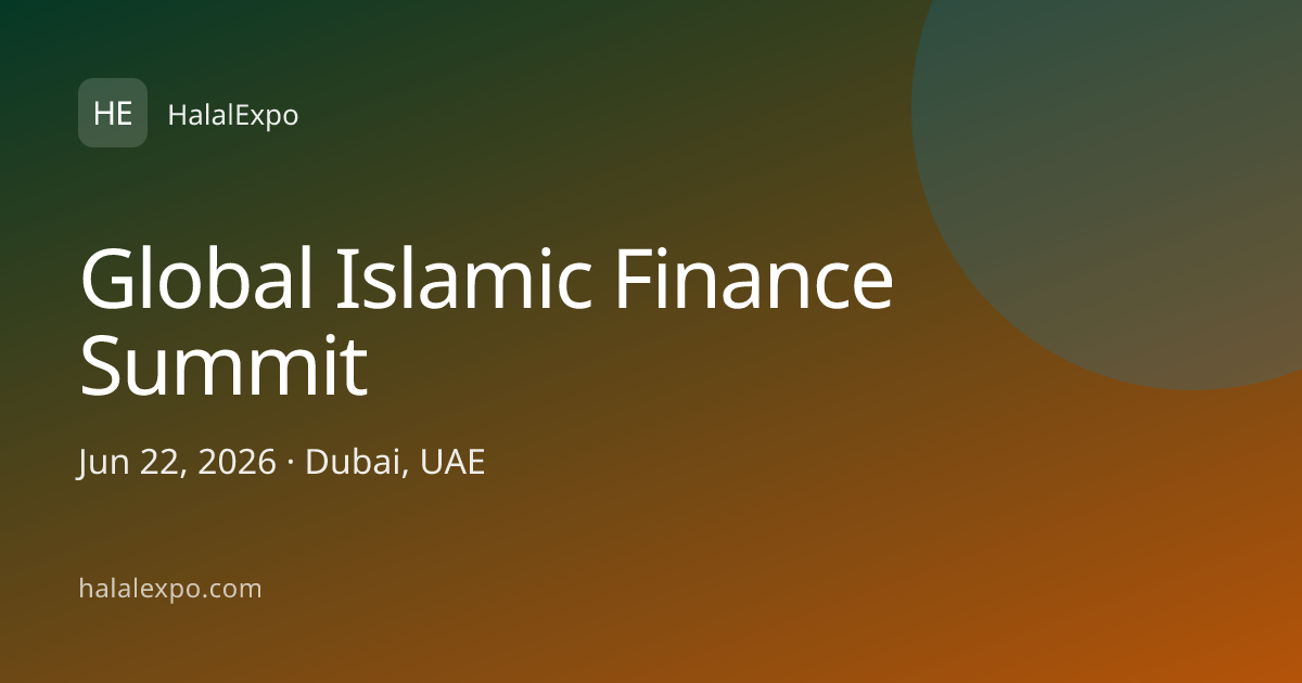 Global Islamic Finance Summit