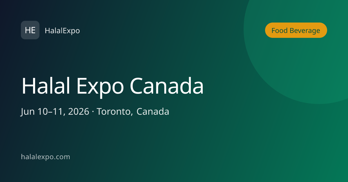 Halal Expo Canada