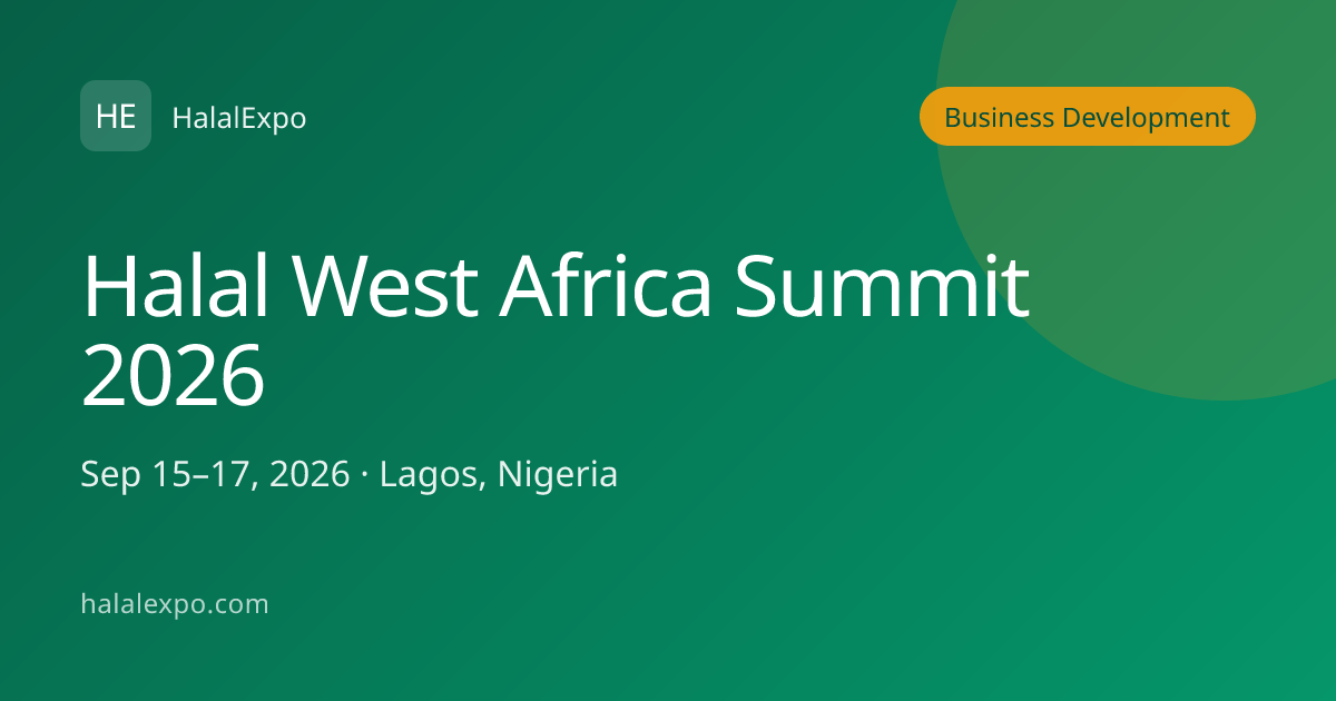 Halal West Africa Summit 2026