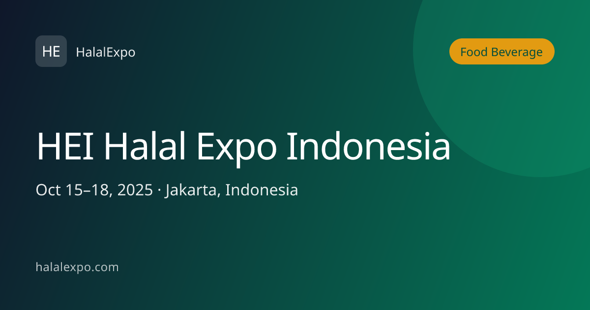 HEI Halal Expo Indonesia