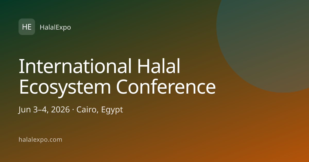 International Halal Ecosystem Conference