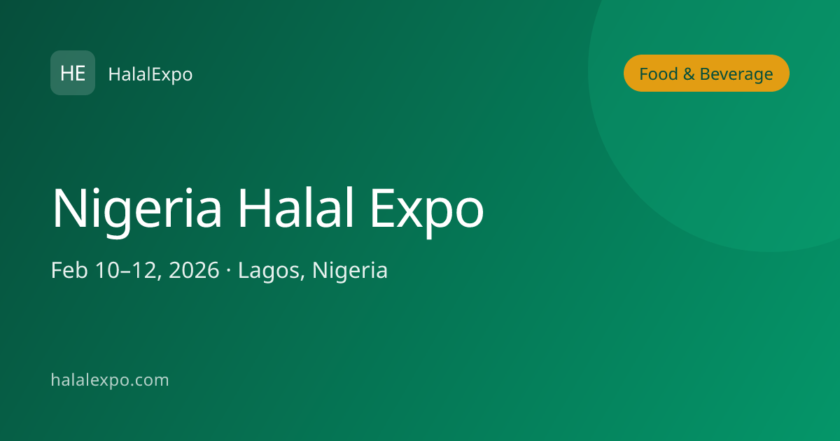 Nigeria Halal Expo