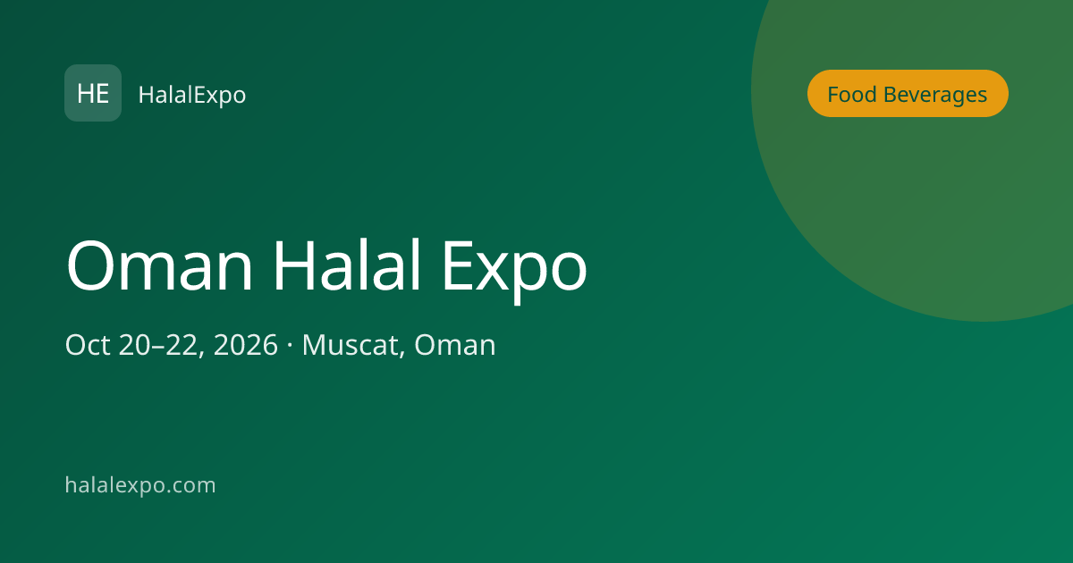 Oman Halal Expo