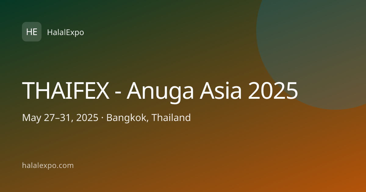 THAIFEX - Anuga Asia 2025